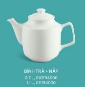 Bình trà 1.1 L + nắp Minh Long - Jas Lys