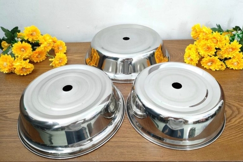 Nắp đậy inox có lỗ 12