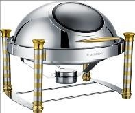 Nồi hâm buffet tròn chân vàng 121803LJ