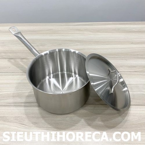 Nồi nấu sốt inox ( 2 đáy) 101613 (φ160×H95)