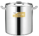 Nồi 2 quai inox ( 2 đáy ) 71L 45x45 101308(inox 304)