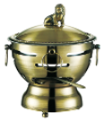 Nồi lẩu inox 1 người vàng đồng YPL304161