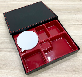 Khay bento DCA9-62 (có chén)