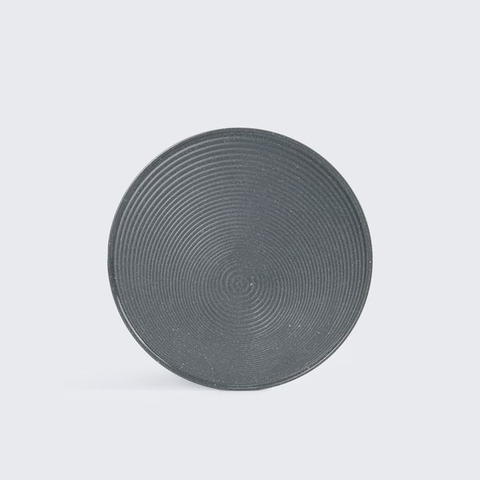 Dĩa nhám tròn Superware PV396-6 - xám đậm