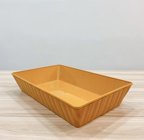 Rổ nhựa giả mây chữ nhật ELEC HORECA-P2204