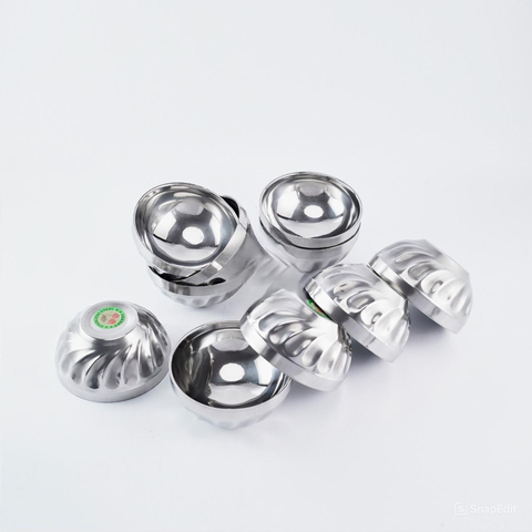 Tô Inox Xoắn 2 Lớp Cherry