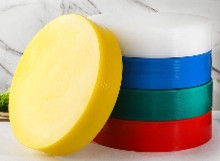 Thớt nhựa tròn đỏ 450150R