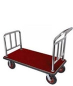 Xe đẩy hành lý trắng J01