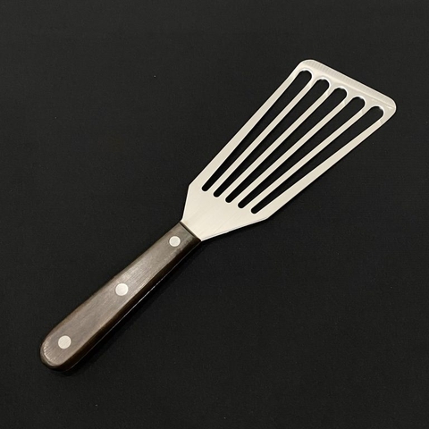 Xẻng lật có rảnh cán gỗ nhỏ FZ-921