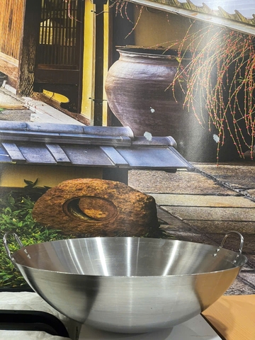 Chảo inox 2 quai size 55cm (mẫu C34) - 040442025