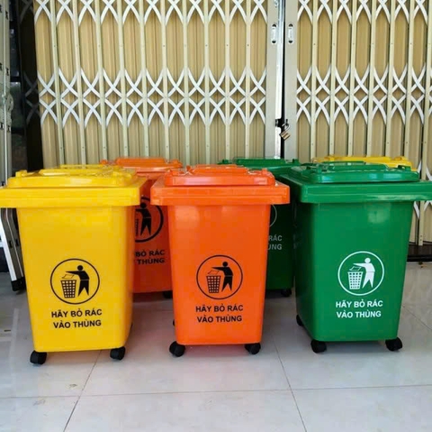 Thùng rác nhựa 60 lít