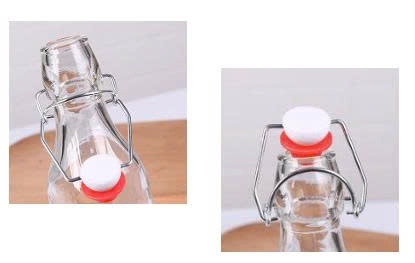 Bình thủy tinh nắp gài