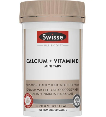 Viên uống Calcium+Vitamin D Mini Tabs Swisse 300v