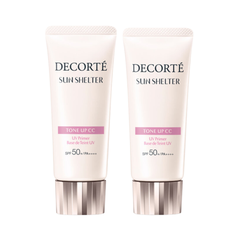 Combo 2 Kem chống nắng Decorte Tone Up CC SPF50+/PA++++ - Fullbox 32ml Hàng Công Ty - 10 Lavender Rose [Tiết kiệm 59K + Freeship]