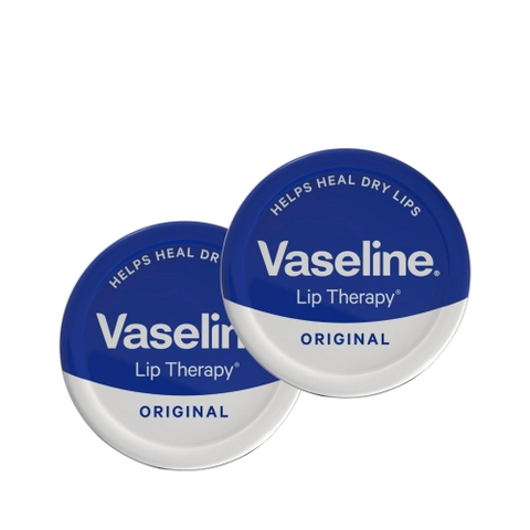 Combo 2 Dưỡng môi Vaseline Lip Therapy 20g x 2 - Original