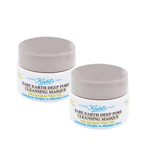 Combo 2 Lọ Mask đất set Kiehl's Làm Sạch Sâu, Se Khít Lỗ Chân Lông 14ml x 2 (nobox)