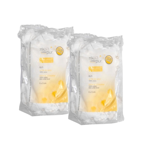 Combo 2 Bông tẩy trang Tetra Medical - Hàng công ty