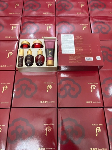 Set 6 món Whoo Jin Yul Hyang Fullbox Hàng Công Ty