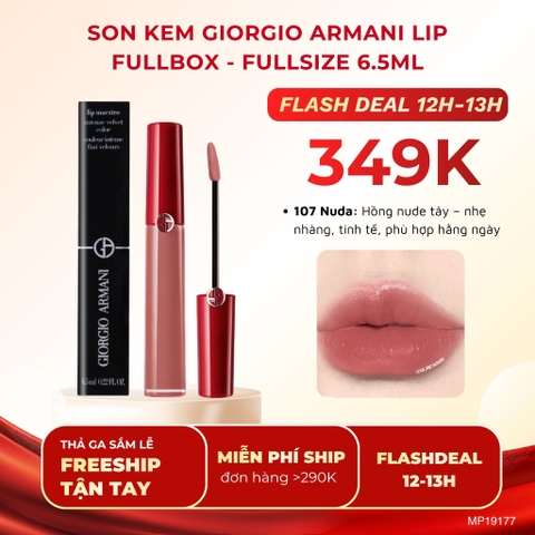 Son Kem Giorgio Armani Lip Maestro 6.5ml - Fullbox Hàng Công Ty