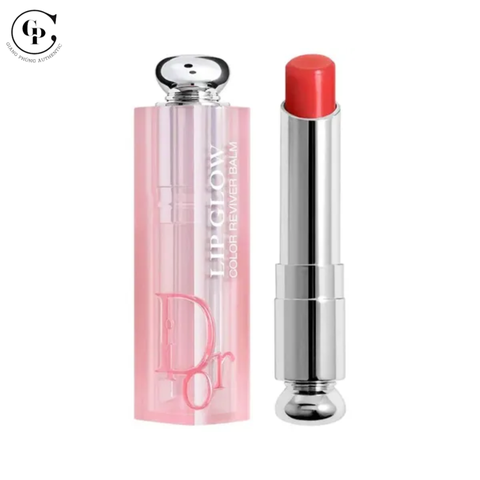 Son dưỡng Dior Lip Glow - 033 Coral Pink (Tem phụ Hàn)