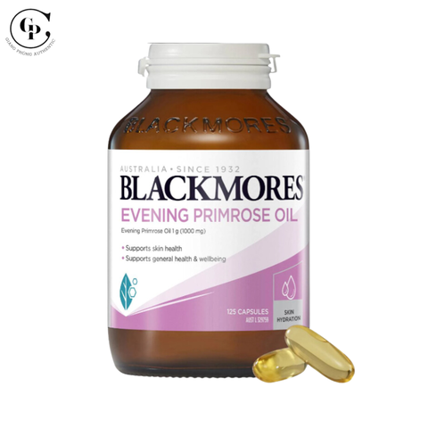 Viên uống hoa anh thảo - Blackmores - Evening Primrose Oil 125v