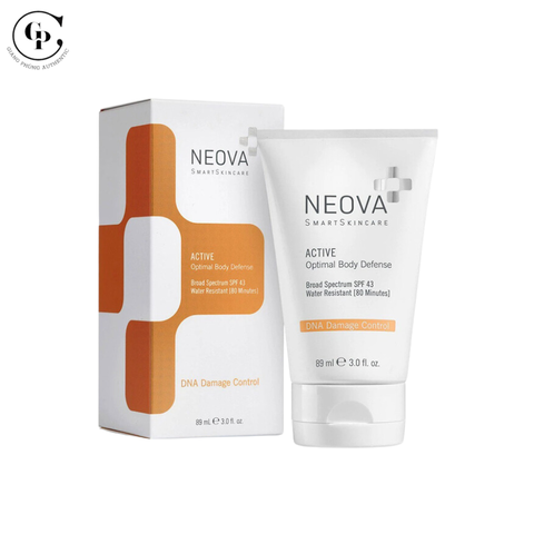 Kem chống nắng mặt & boby NEOVA Active Broad Spectrum SPF 43 - Fullbox 74ml