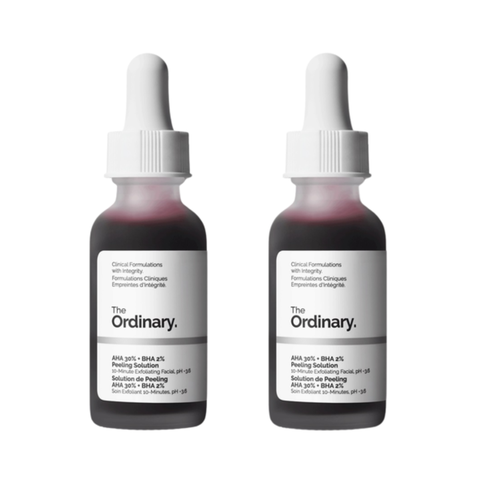 Combo 2 Serum The Ordinary AHA 30% + BHA 2% Peeling Solution Giảm Mụn Sáng Da - 30ml - Fullbox Hàng US [Tiết kiệm 49K + Freeship]