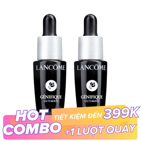 Combo 2 Lọ Tinh Chất Serum Lancome Génifique Ultimate 7ml x 2 Hàng Công Ty Fullbox