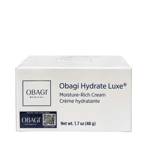 Kem dưỡng Obagi Hydrate Luxe Ultra Moisture-Rich - Hàng Công Ty - 48g Fullbox