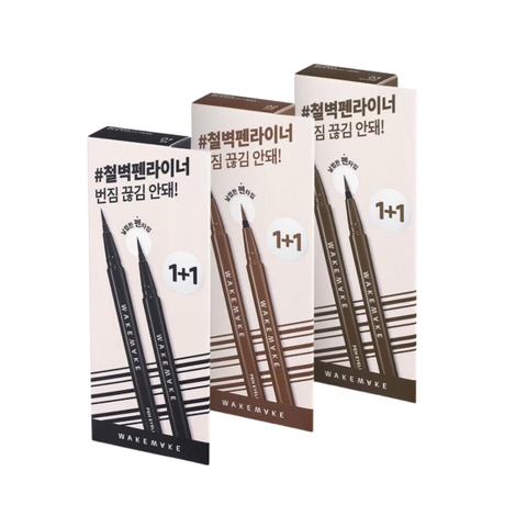 Kẻ Mắt Chống Trôi Wakemake Any-Proof Pen Eyeliner