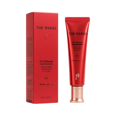 Kem chống nắng The Whoo UV Ultimate Red Vitamin Sunscreen Fullbox 50ml
