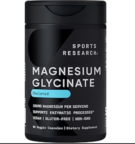 Viên uống Sport Research Magnesium Glycinate Chelated 90 viên