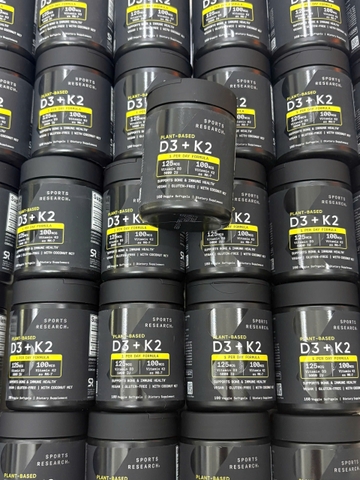 Viên uống Sport Research Vitamin D3 K2 - 160 viên