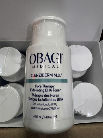 Toner 2% BHA Obagi Clenziderm M.D. Exfoliating - Hàng Công Ty