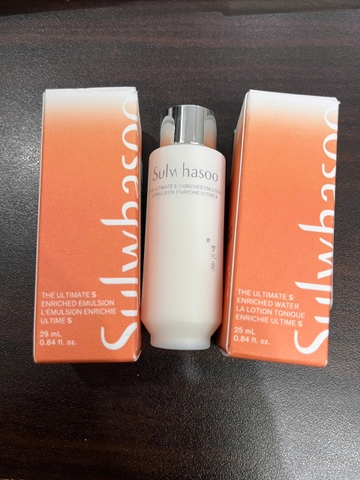 Lotion Sulwhasoo The Ultimate S Enriched Emulsion 25ml Fullbox