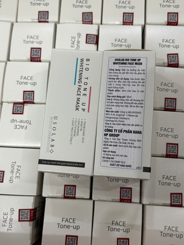 Ủ trắng da mặt Usolab 50ml Fullbox Hàng CTY