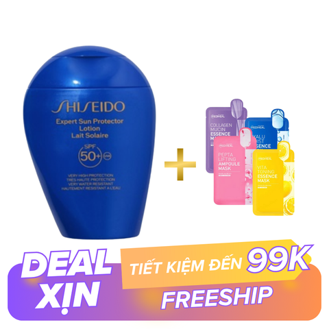 Kem chống nắng Shiseido Expert Sun Protection Lotion SPF50+ 150ml (European Edition) - Fullbox