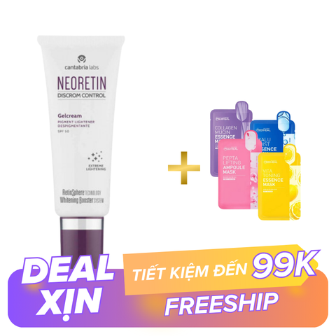 Kem chống nắng Neoretin Discrom control Gelcream SPF50 40ml