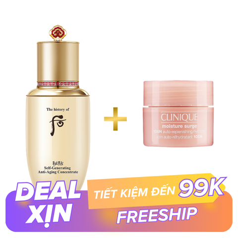 Serum Chống Lão Hóa Whoo Bichup Self-Generating Anti-Aging Concentrate 90ml (Fullbox)