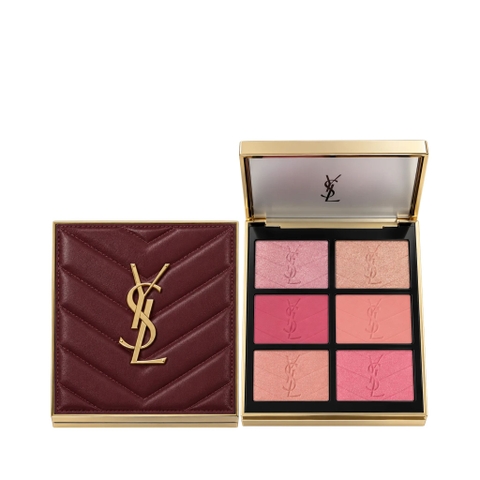 Bảng 6 ô YSL Brewed Reflections Couture Face Palette 27g - Màu 1 Light to Medium Fullbox