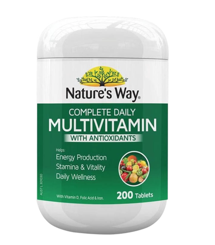 Viên uống Nature's Way Complete Daily Multivitamin 200v