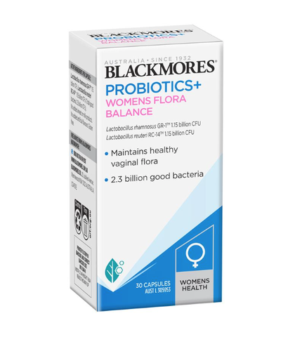 Viên uống Blackmores Probiotics+ Women's Flora Balance Vitamin - 30v