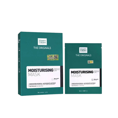 Mặt nạ dưỡng ẩm da MartiDerm The Originals Moisturising Mask (25ml x 10 miếng) - Hàng công ty