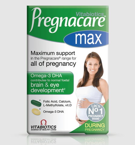 Viên uống bổ bầu Vitabiotics Pregnacare Max 84v Fullbox