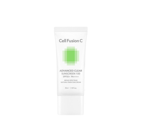 Kem Chống Nắng Cell Fusion C Advanced Clear Sunscreen 100 SPF50+ PA++++ 35ml - Tách set Nobox