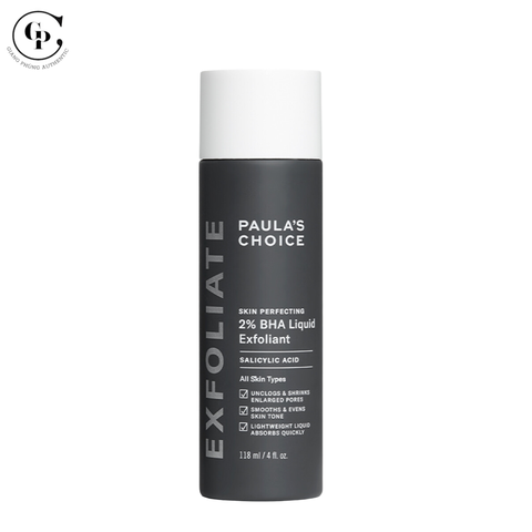Tẩy Tế Bào Chết Hóa Học Paula’s Choice Skin Perfecting 2% BHA Liquid - 30ml - Hàng công ty