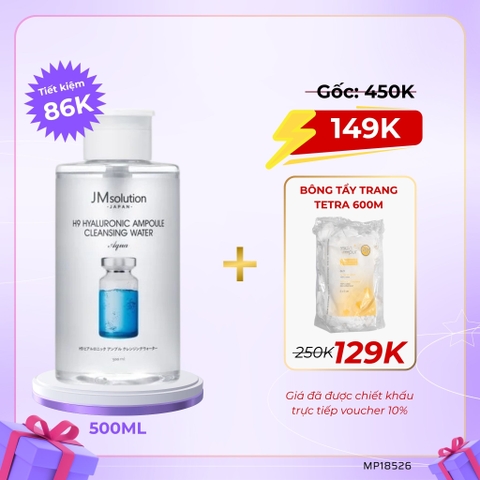 Nước tẩy trang JMsolution 500ml - Hàng công ty
