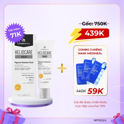 Kem chống nắng Heliocare 360º - Fullbox 50ml