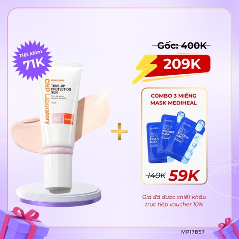 Kem Chống Nắng Nâng Tông CNP Laboratory Tone-Up Protection Sun SPF 42 PA+++