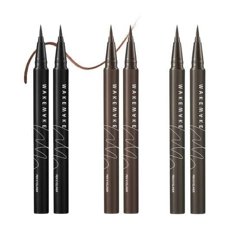 Kẻ Mắt Chống Trôi Wakemake Any-Proof Pen Eyeliner - Tách set nobox lẻ 1 cây